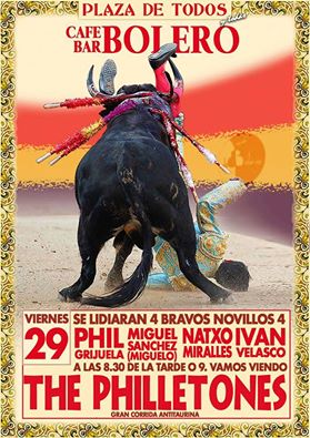 Fiesta antitaurina y concierto en el Bar Bolero de Santander