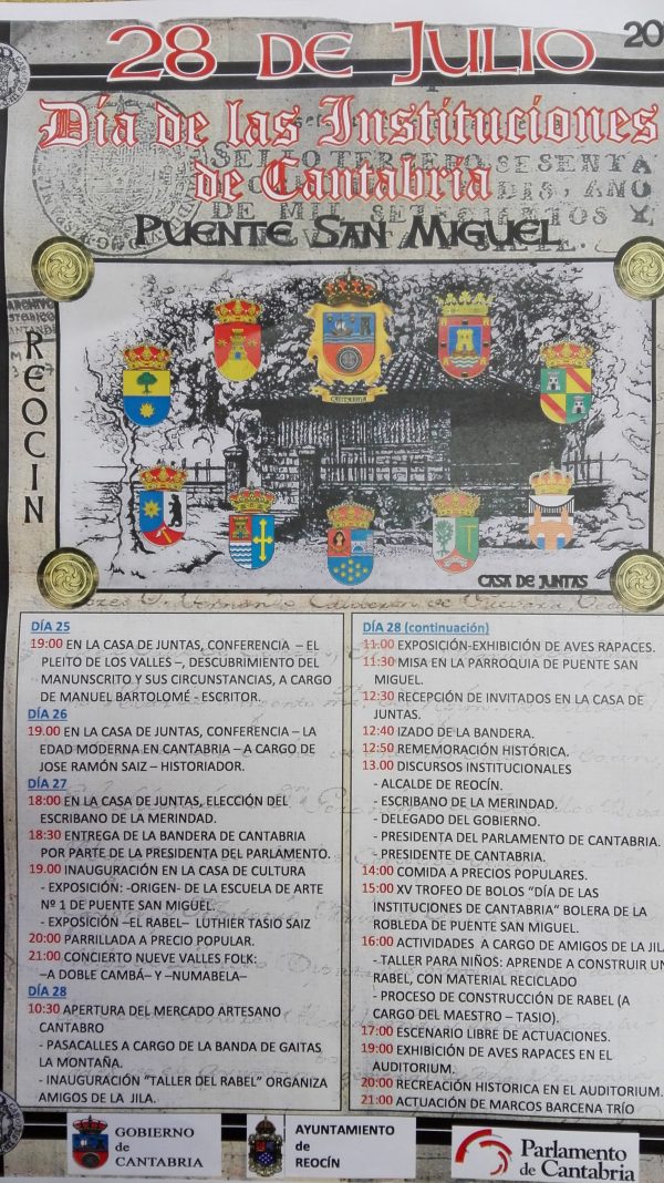 Fiesta dia de las instituciones en Puente San Miguel 2016