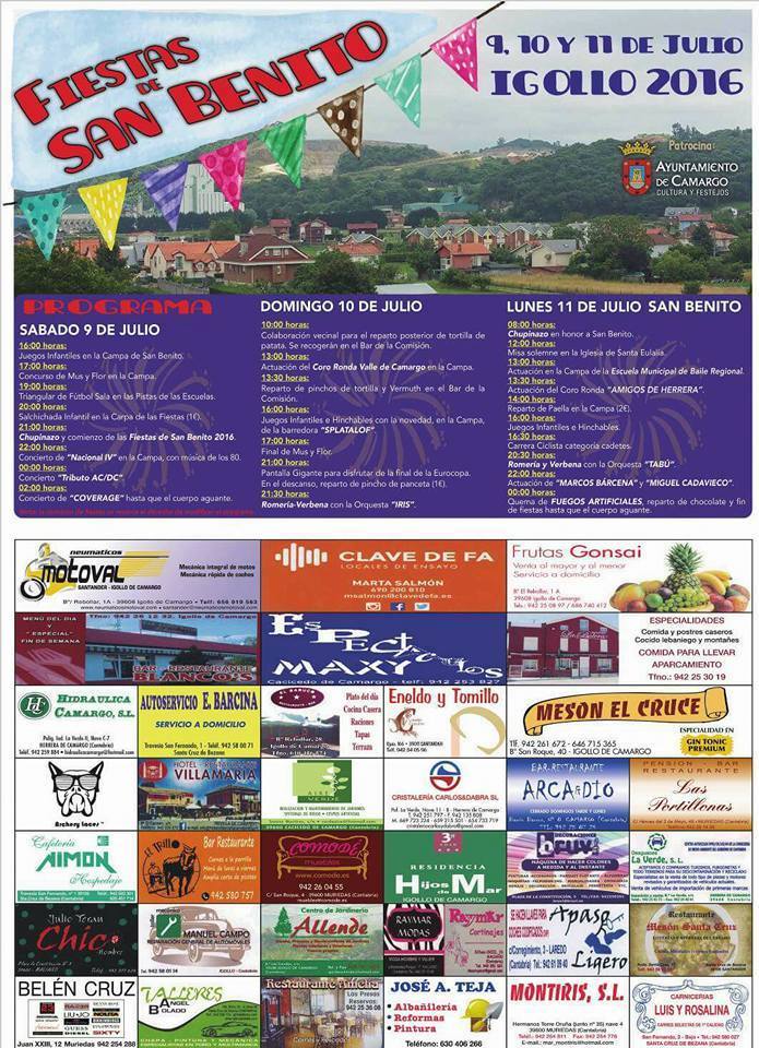 Fiestas de San Benito en Igollo de Camargo