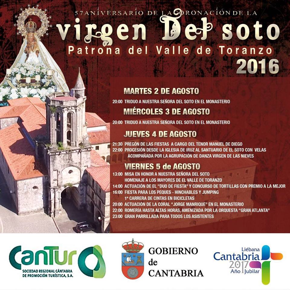 Fiestas de la Virgen del Soto en Toranzo 2016
