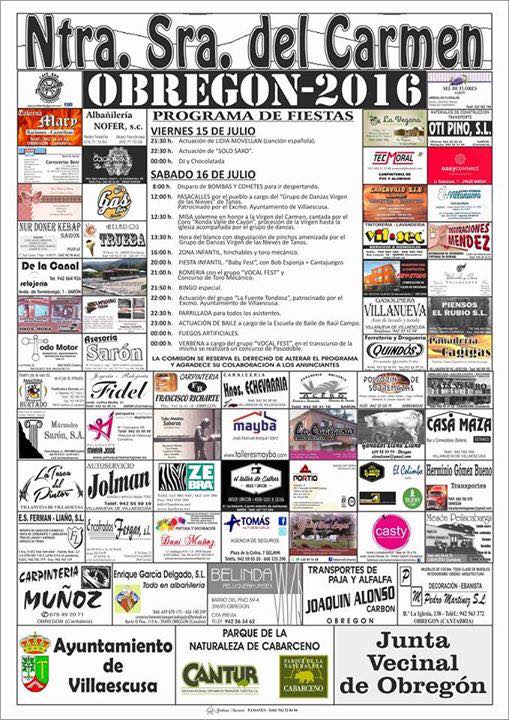 Fiestas del Carmen en Obregon 2016