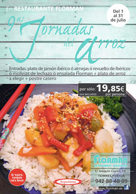 Jornadas del Arroz en el Florman de Torrelavega