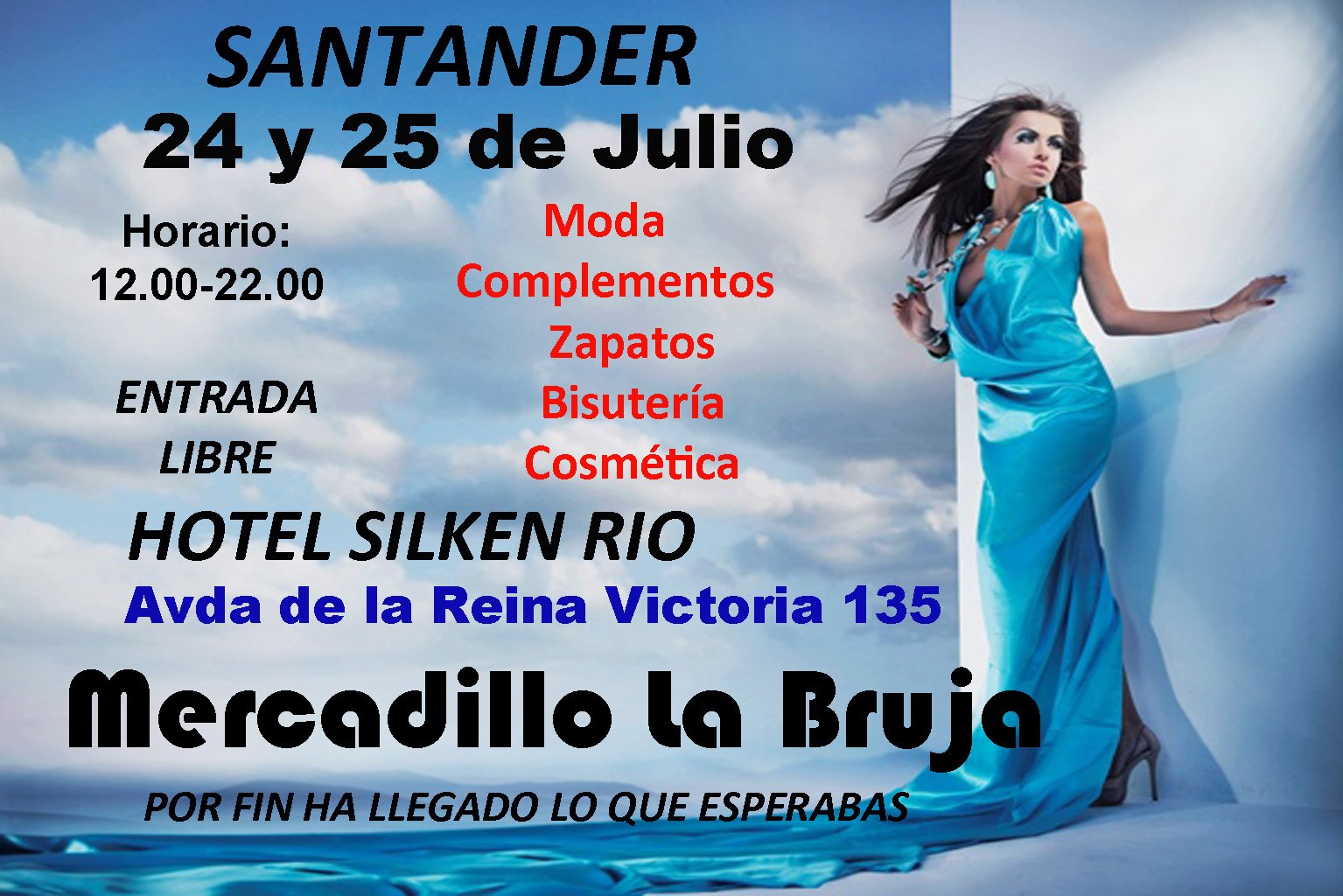 Mercadillo La Bruja en el Hotel Silken Rio en Santander