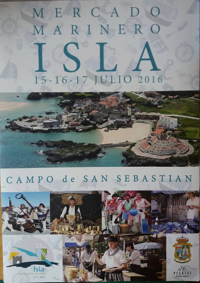 Mercado marinero en Isla 2016