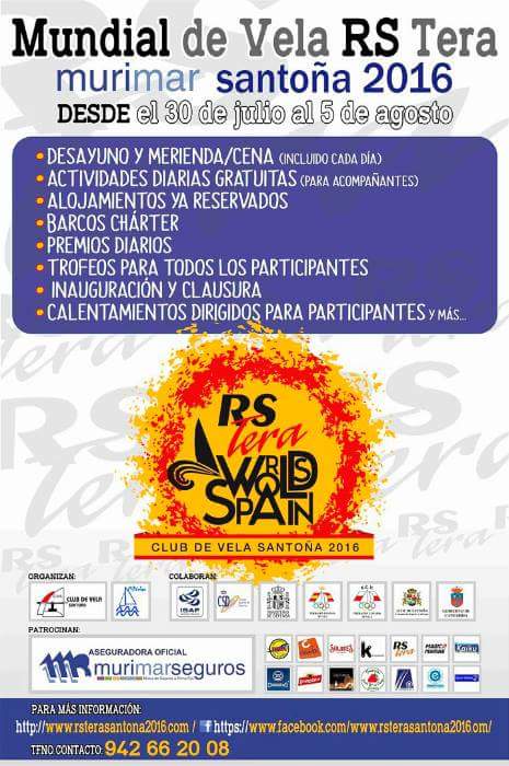 Mundial de Vela RS Tera Santoña 2016