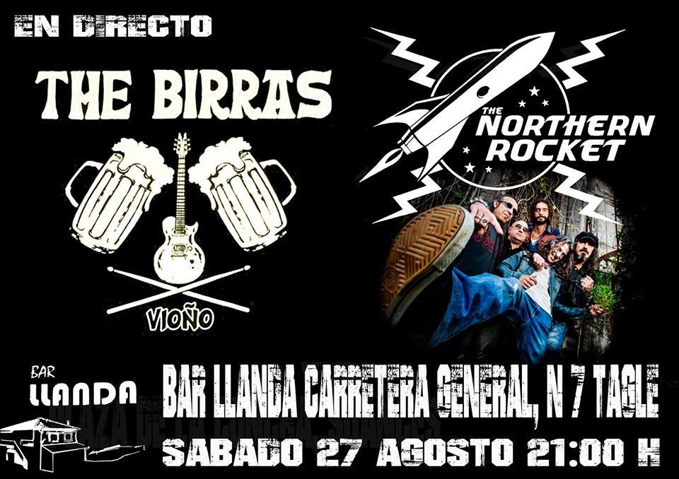 Concierto The Birras + The Northern Rocket en Tagle
