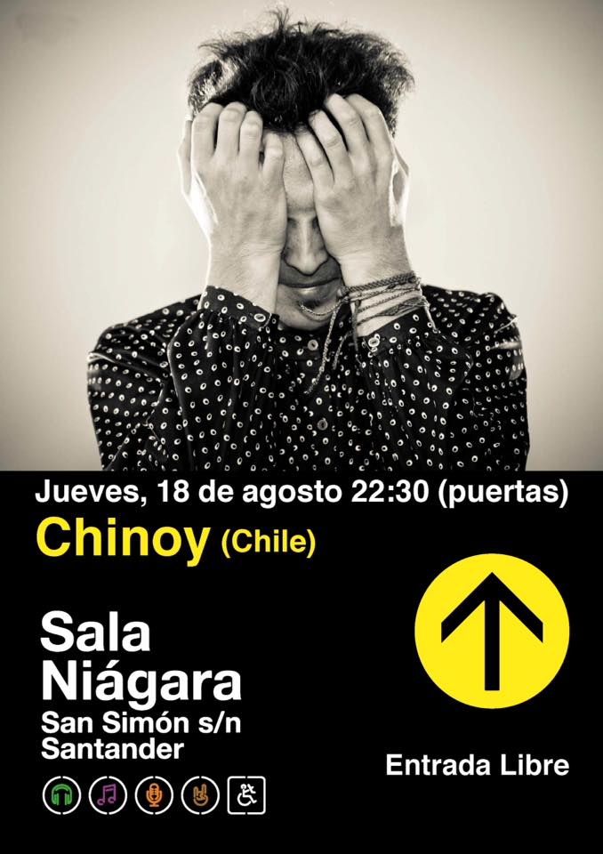 Concierto de Chinoy en el Niagara en Santander