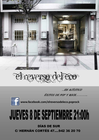 Concierto de El Reverso del Eco en Dias Desur en Santander