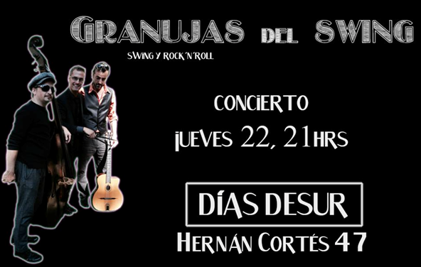 Concierto de Granujas del Swing en Dias Desur en Santander