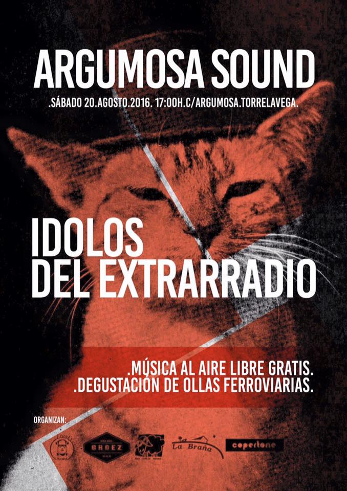 Concierto de Idolos del Extrarradio en la calle Argumosa de Torrelavega