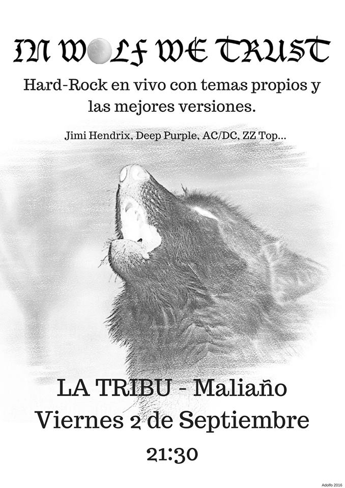 Concierto de In Wolf We Trust en La Tribu de Maliaño