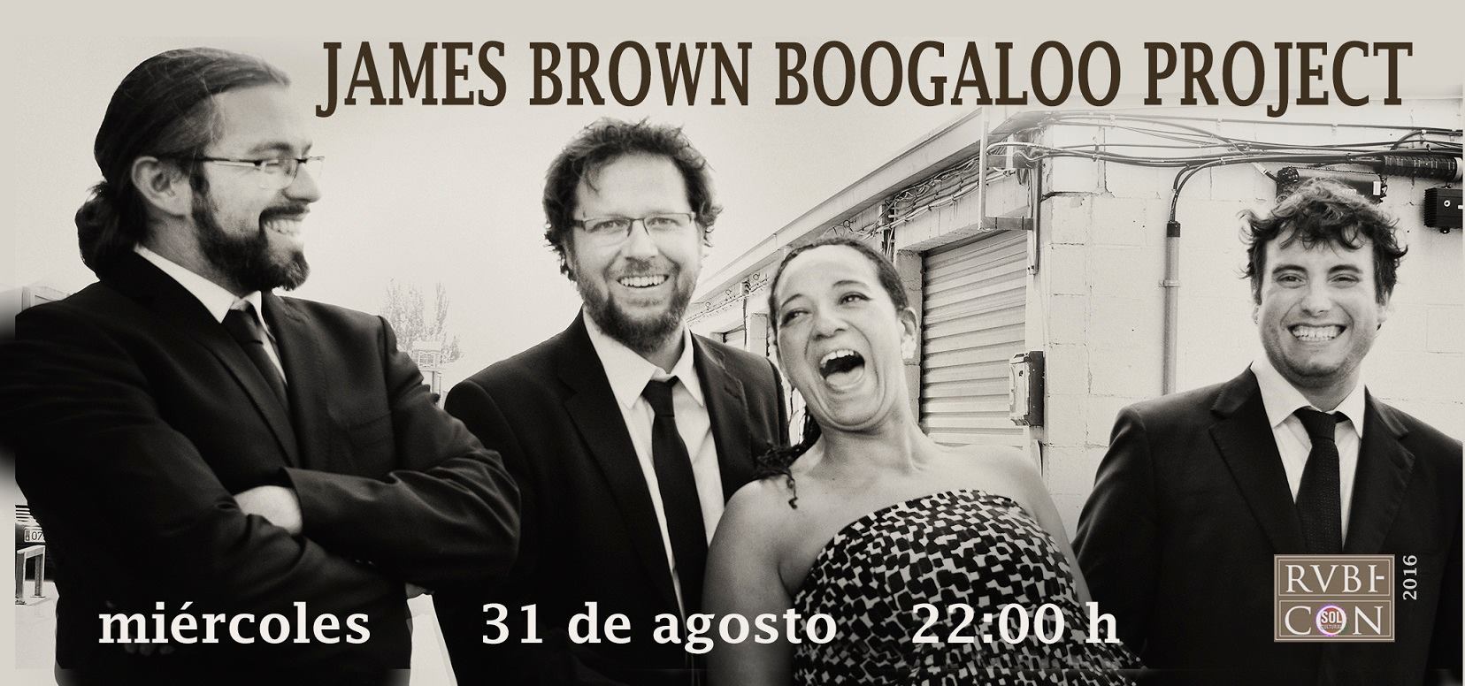 Concierto de James Brown Boogaloo Project en el Rvbicón en Santander