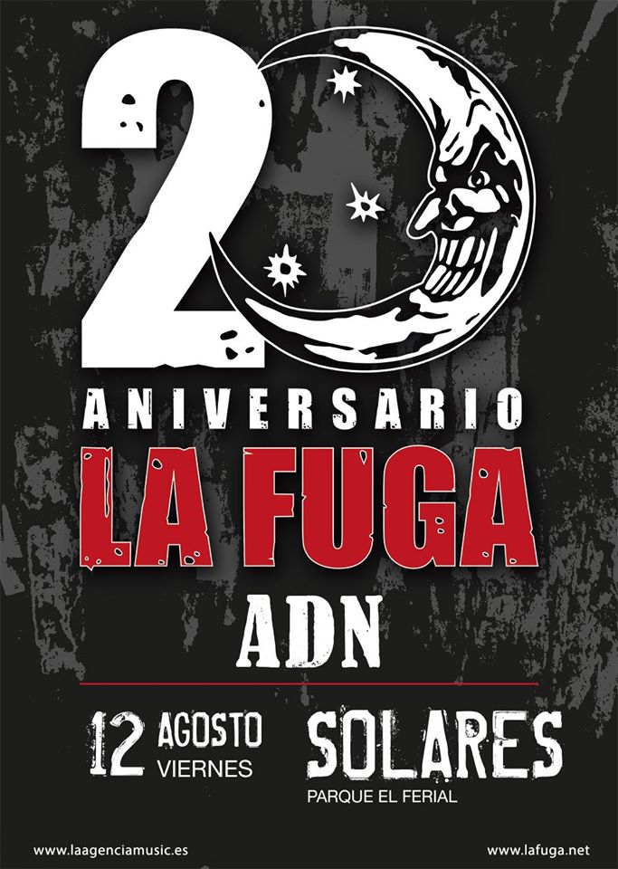 Concierto de La Fuga y ADN en Solares