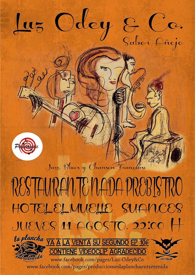 Concierto de Luz Odey and Co en El Muelle de Suances