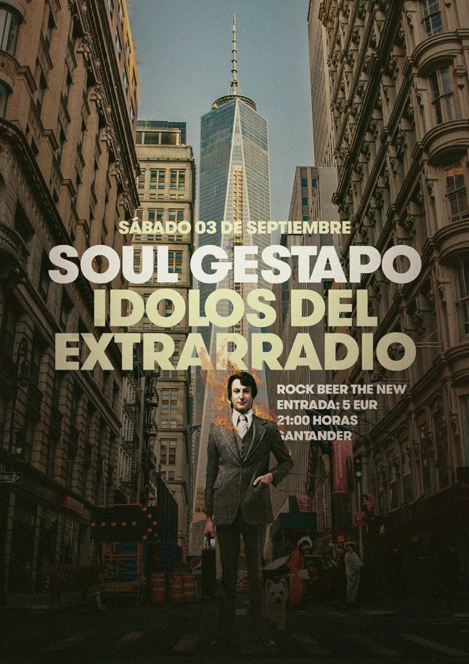 Concierto de Soul Gestapo + Idolos Del Extrarradio en el New en Santander