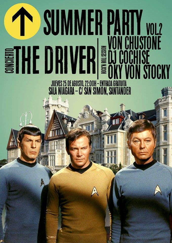 Concierto de The Driver en el Niagara en Santander