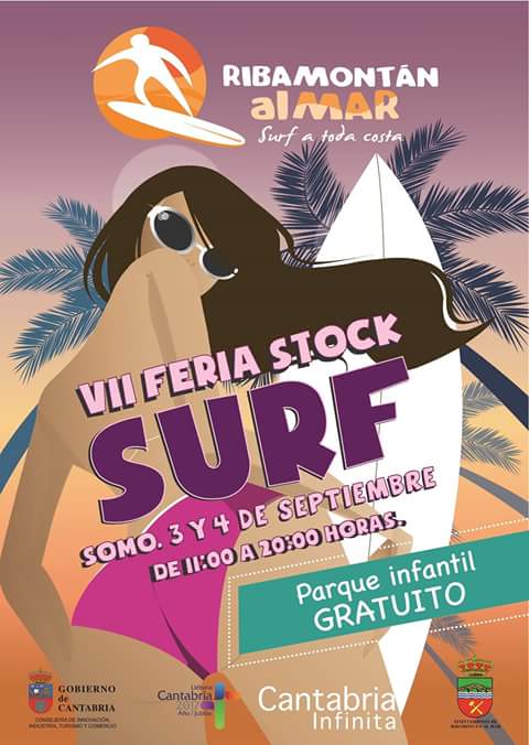 Feria de Stock de surf en Somo