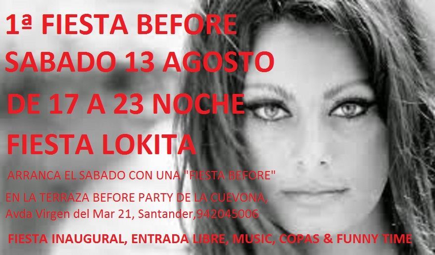 Fiesta Before en La Cuevona en La Virgen del Mar