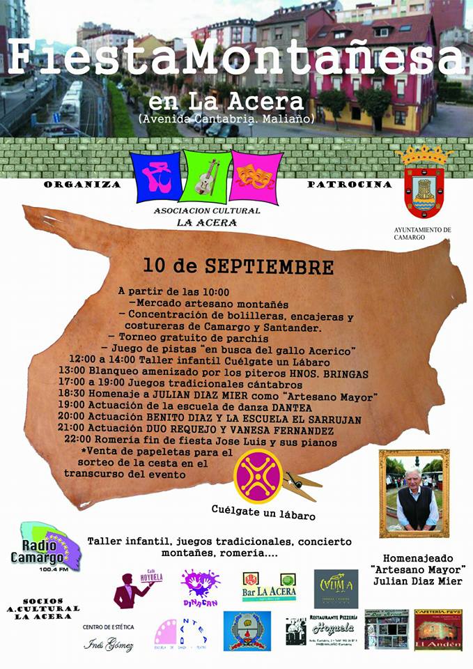 Fiesta montañesa en La Acera en Maliaño