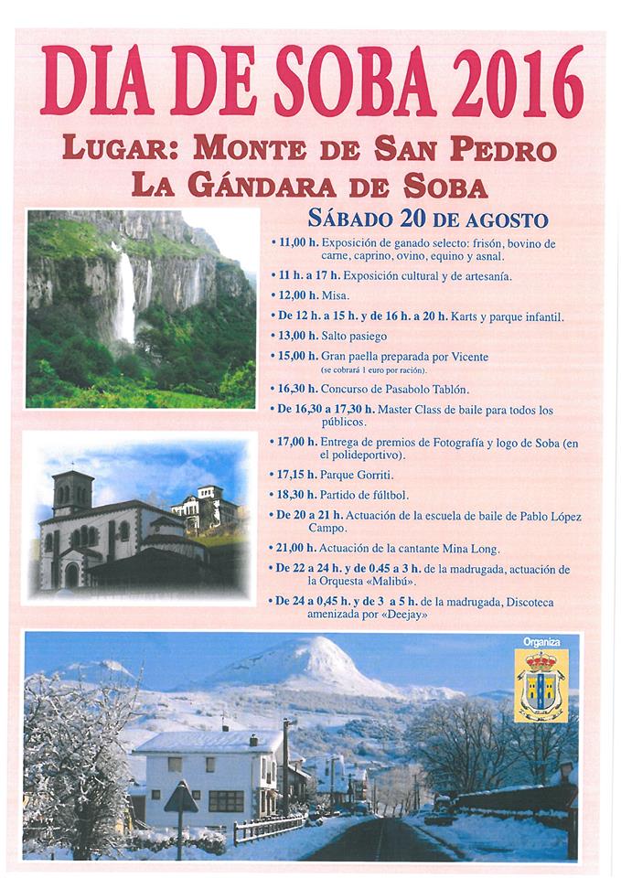 Fiestas Dia de Soba 2016