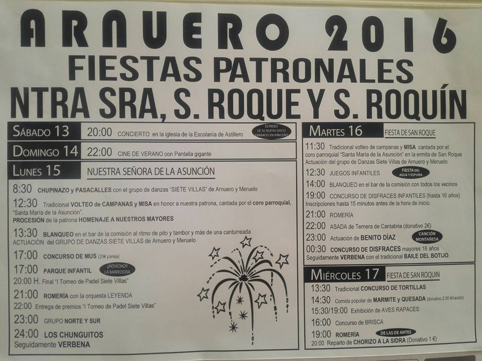 Fiestas de Arnuero 2016