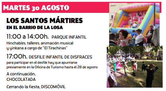 Fiestas de Los Santos Martires 2016 en Cabezon de la Sal