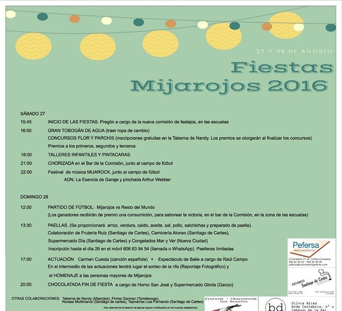 Fiestas de Mijarojos 2016
