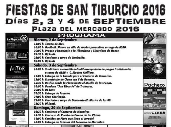 Fiestas de San Tiburcio en Astillero 2016