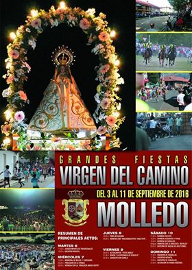 Fiestas de la Virgen del Camino en Molledo 2016
