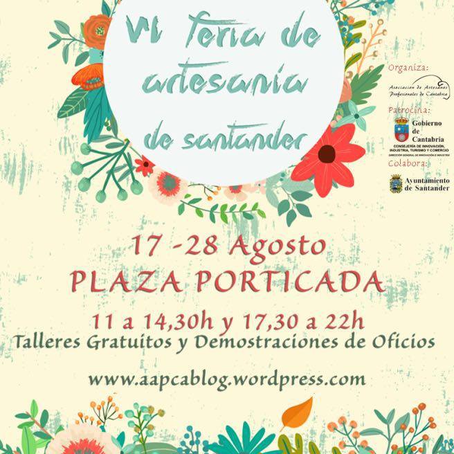 VI Feria de Artesania en Santander 2016