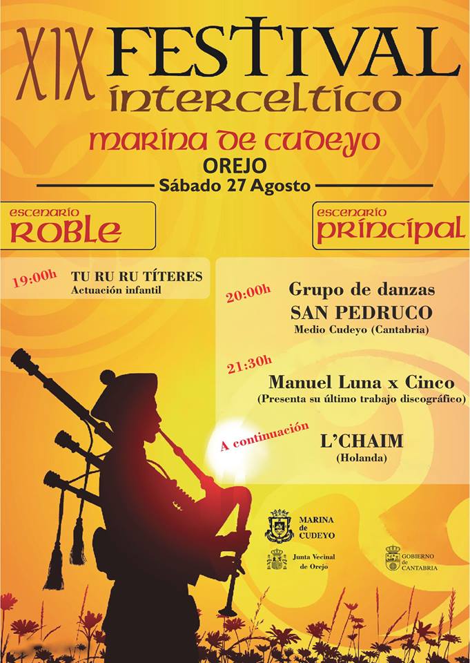 XIX Fesatival Interceltico de Orejo 2016