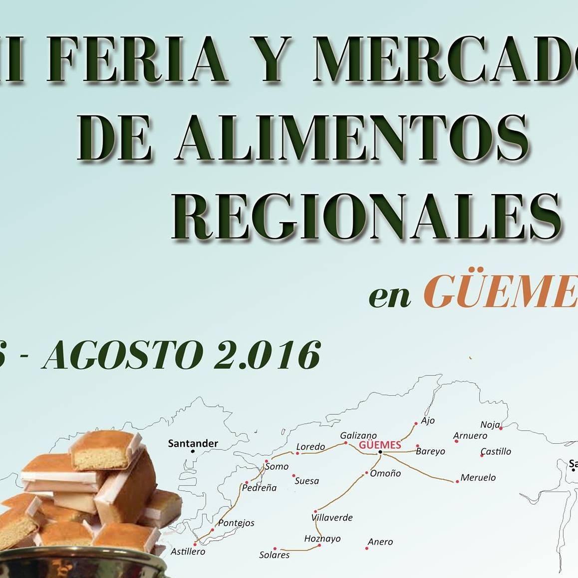 Feria y Mercado de productos alimentarios de San Lorenzo 2016 en Güemes