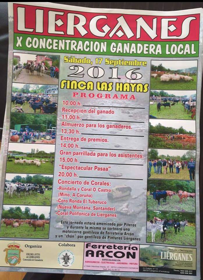 Concentración ganadera en Liérganes