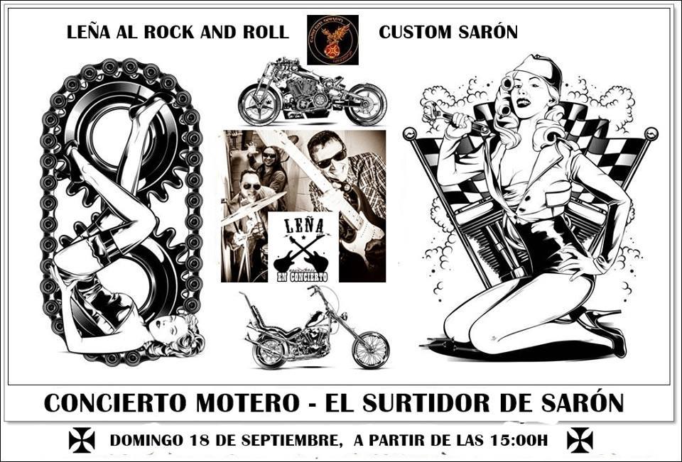 Concierto Motero de Leña en el Surtidor de Sarón