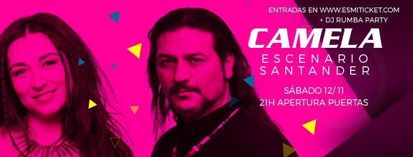 Concierto de Camela en Escenario Santander