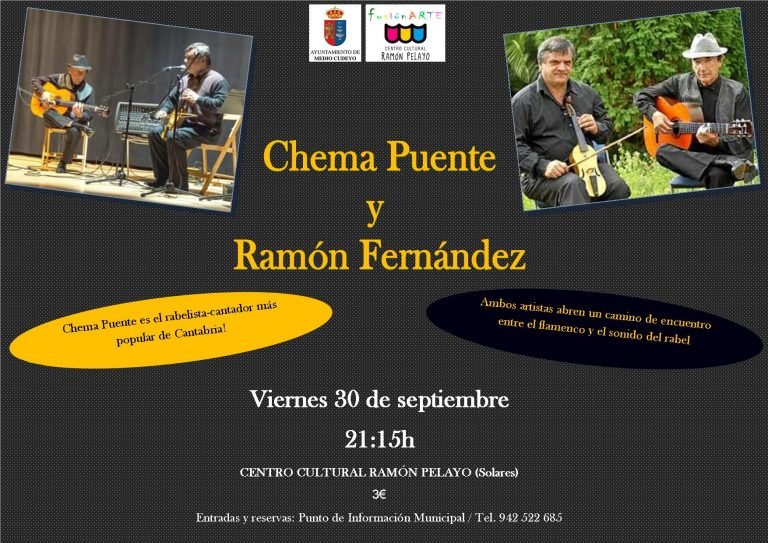 Concierto de Chema Puente y Ramón Fernández en Solares