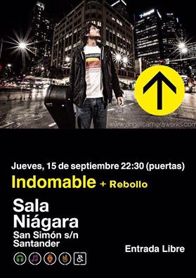 Concierto de Indomable en el Niágara de Santander