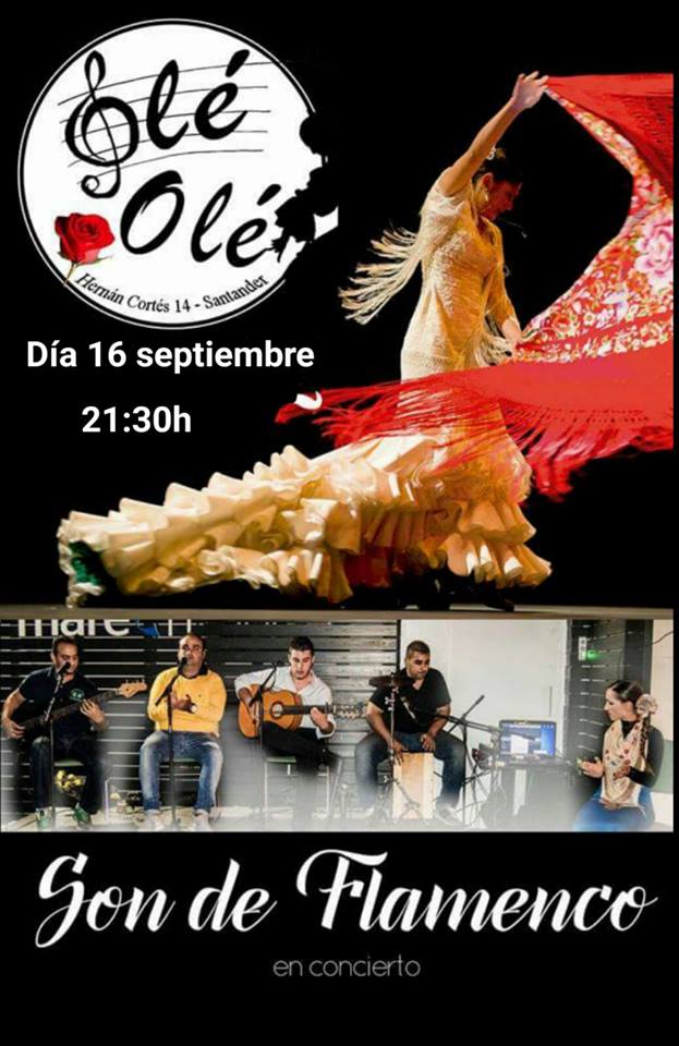 Concierto de Son de Flamenco en el Olé Olé de Santander