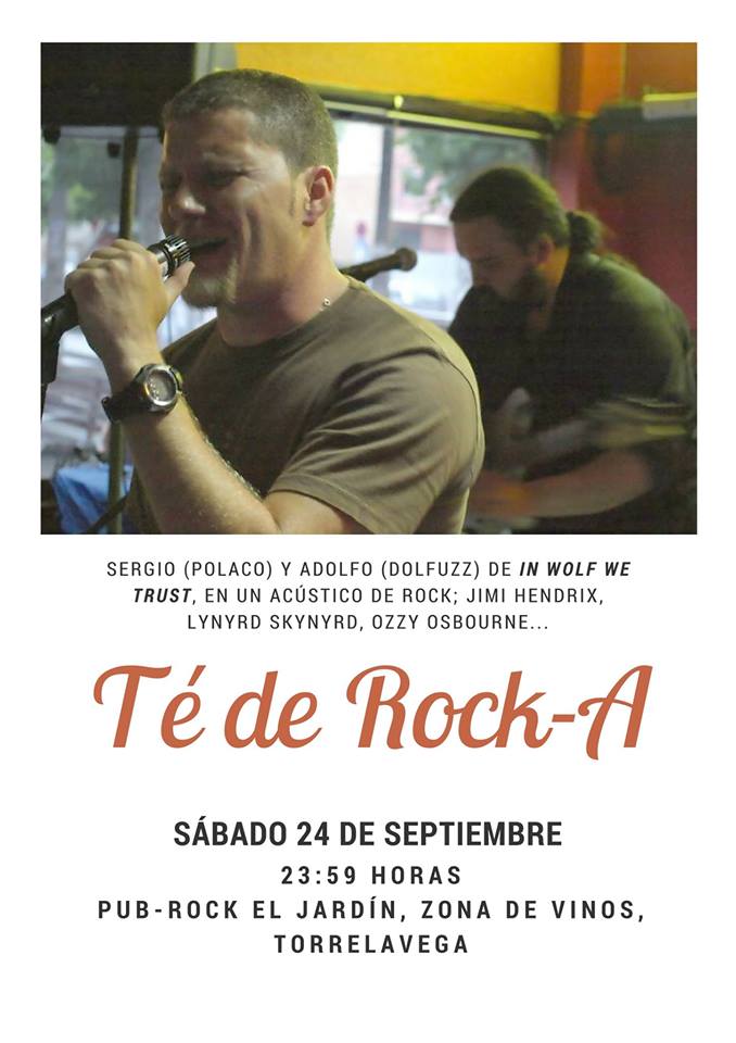 Concierto de Té de Rock-A en el Jardín de Torrelavega