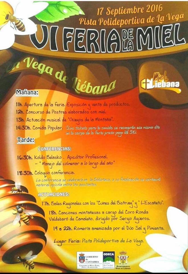 Feria de la Miel en Vega de Liébana 2016