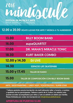 Festival de arte y música Minúscule en Escenario Santander