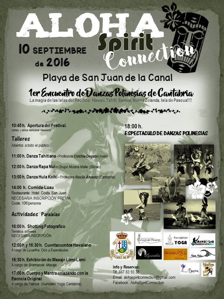 Fiesta Aloha Spirit Conection en San Juan de la Canal