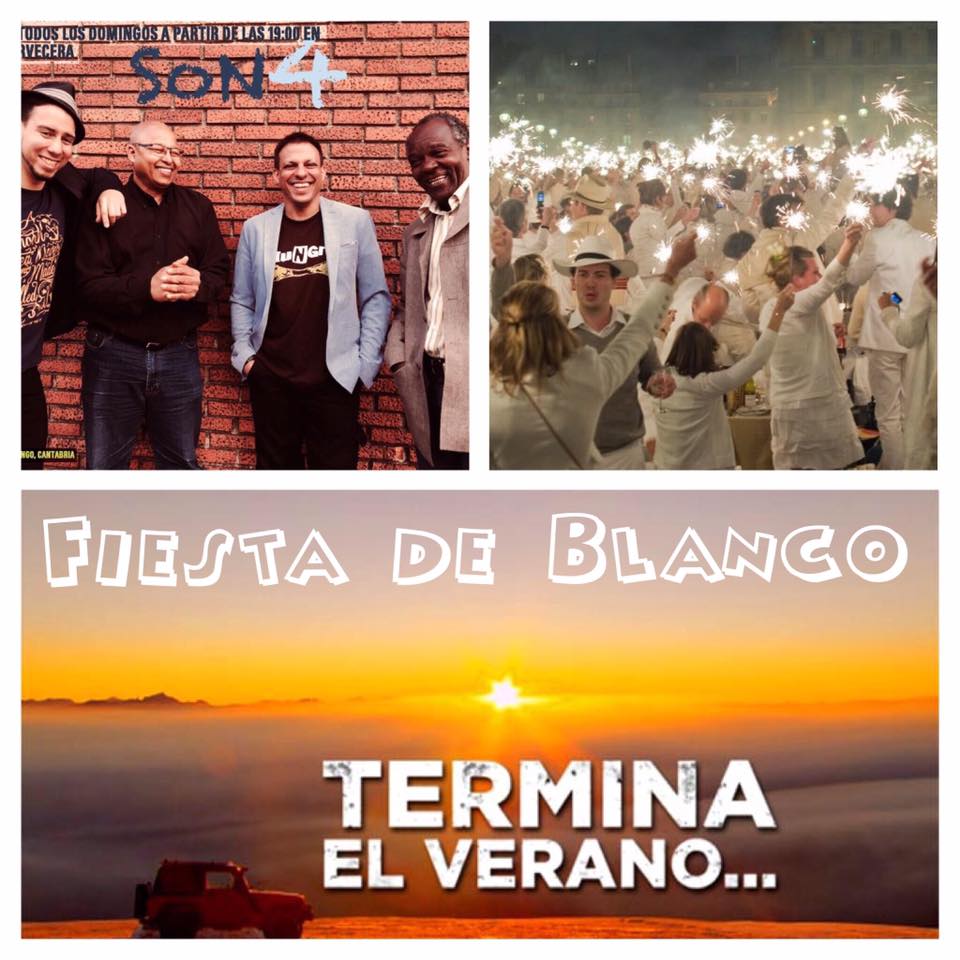 Fiesta de Blanco en La Granja de Miengo