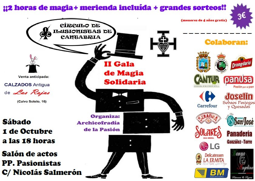 Gala Benéfica de la Magia en Santander