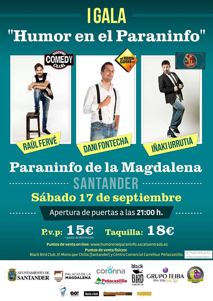 I° Gala Humor en el Paraninfo en Santander