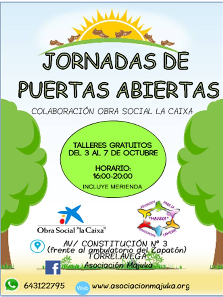 Jornadas de puertas abiertas de la Asociación Majuka de Torrelavega