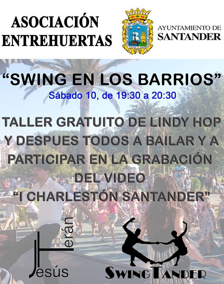 Taller gratuito de Lindy Hop en Santander