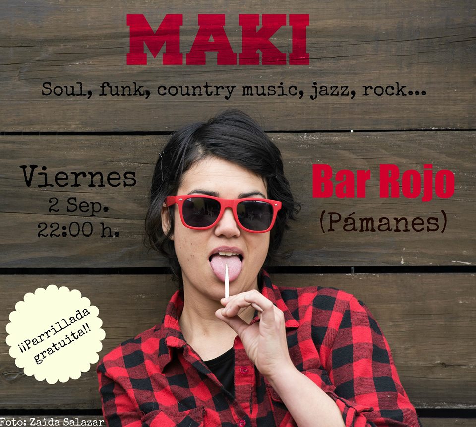 Concierto de Maki Soto y parrillada gratuita en Pámanes