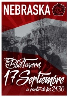Concierto de Nebraska en el Blue Tavern de Santander