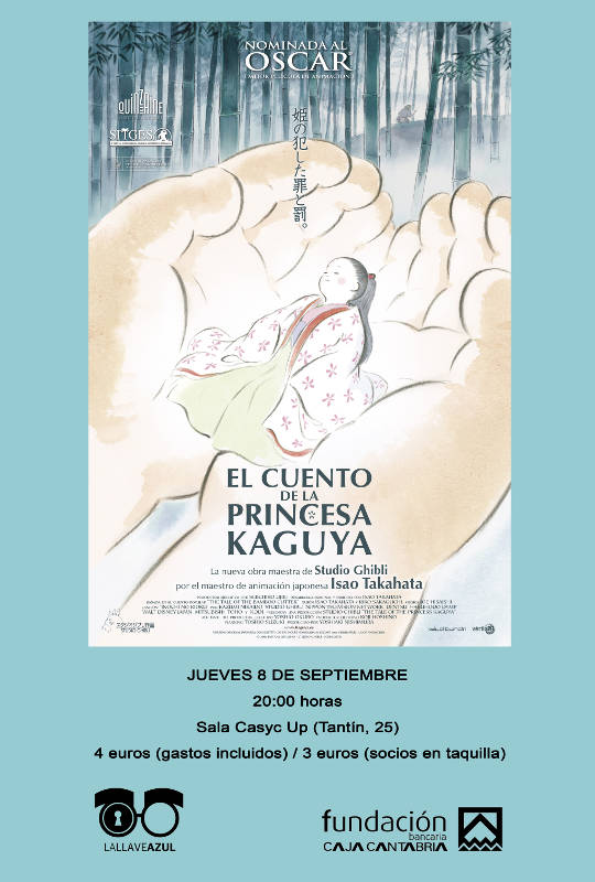 Proyección de «El Cuento de la Princesa Kaguya» en Santander